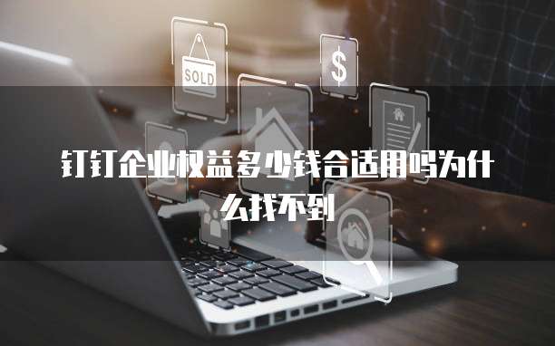钉钉企业权益多少钱合适用吗为什么找不到