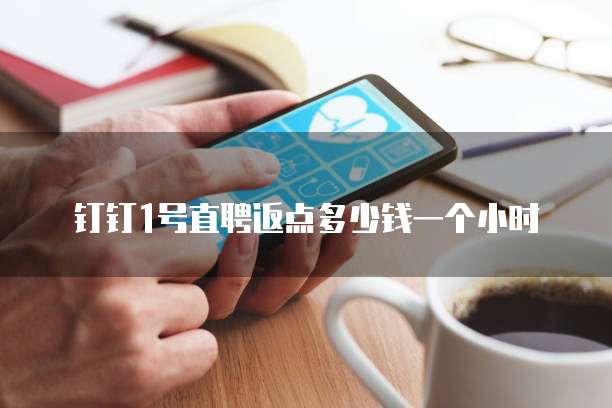 钉钉1号直聘返点多少钱一个小时