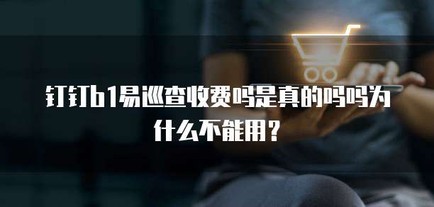 钉钉b1易巡查收费吗是真的吗吗为什么不能用?