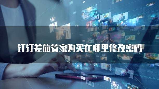 钉钉差旅管家购买在哪里修改密码