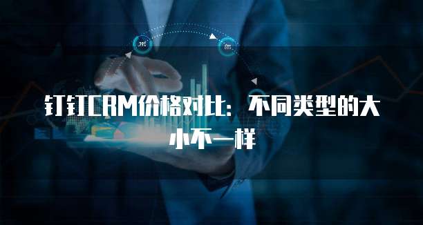 钉钉CRM价格对比:不同类型的大小不一样