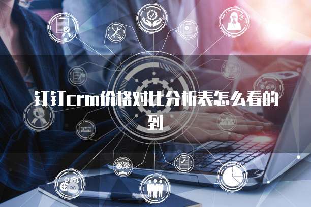 钉钉crm价格对比分析表怎么看的到
