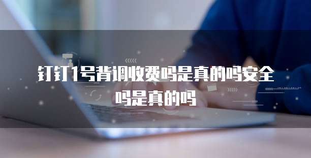 钉钉1号背调收费吗是真的吗安全吗是真的吗