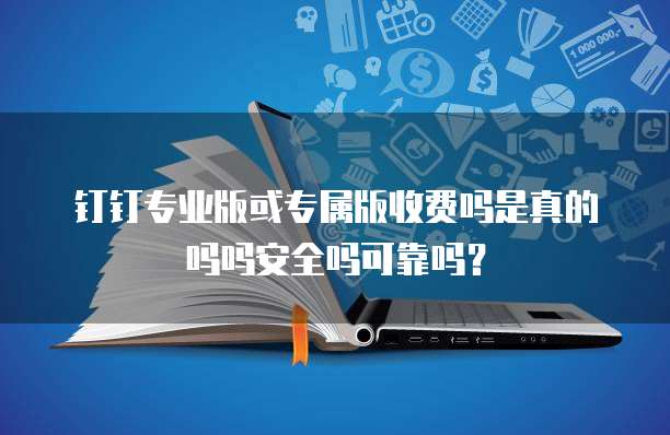 钉钉专业版或专属版收费吗是真的吗吗安全吗可靠吗?