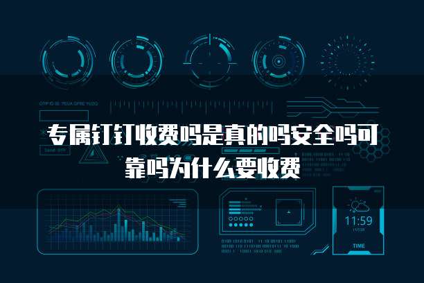 专属钉钉收费吗是真的吗安全吗可靠吗为什么要收费