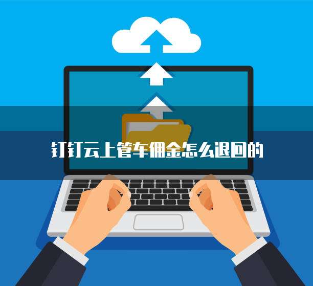 钉钉云上管车佣金怎么退回的