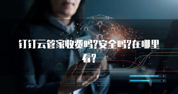 钉钉云管家收费吗?安全吗?在哪里看?