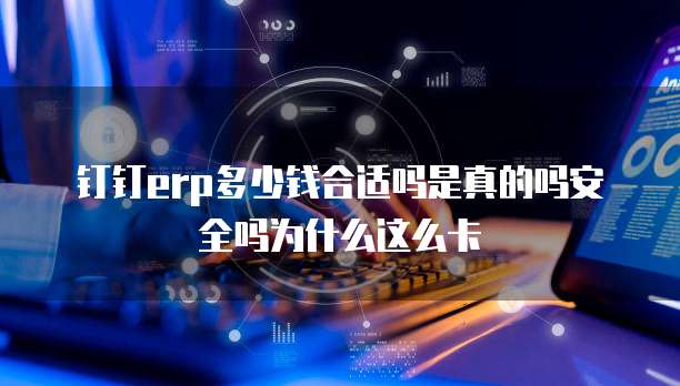 钉钉erp多少钱合适吗是真的吗安全吗为什么这么卡