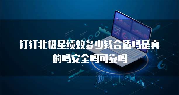 钉钉北极星绩效多少钱合适吗是真的吗安全吗可靠吗