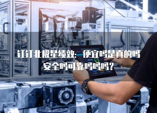 钉钉北极星绩效:便宜吗是真的吗安全吗可靠吗吗吗?