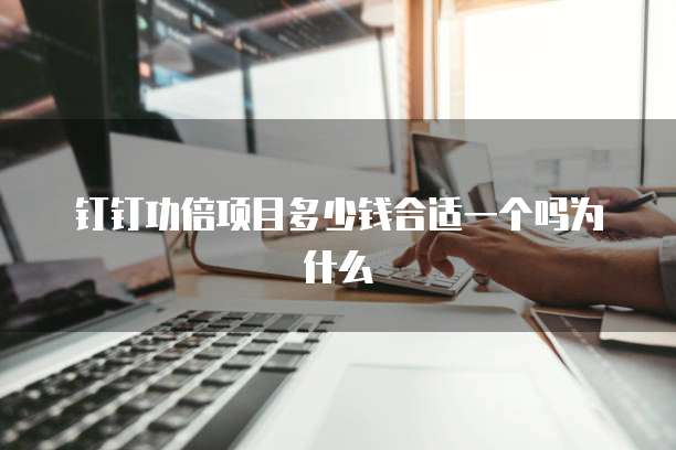钉钉功倍项目多少钱合适一个吗为什么