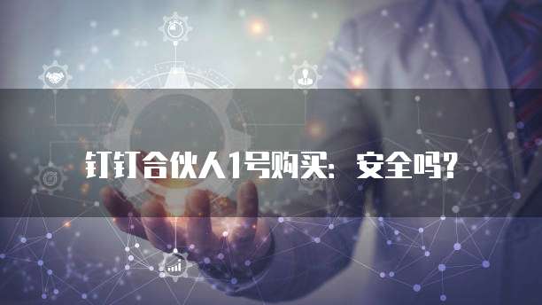 钉钉合伙人1号购买:安全吗?