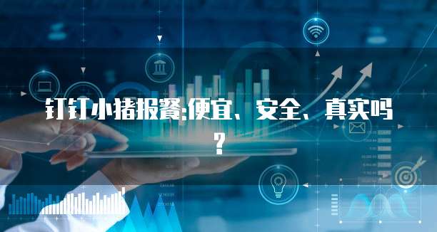 钉钉小猪报餐:便宜、安全、真实吗?