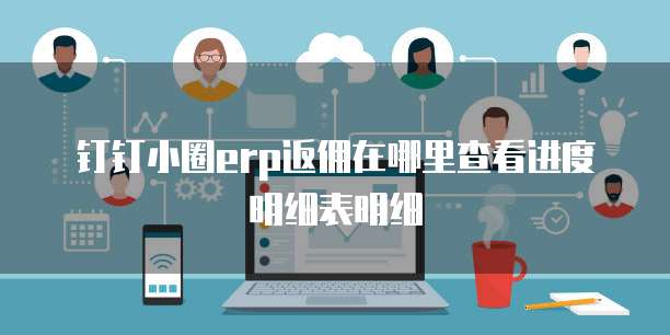 钉钉小圈erp返佣在哪里查看进度明细表明细