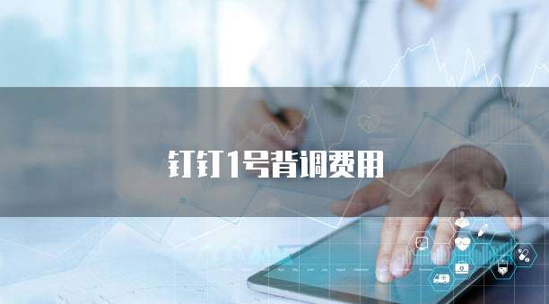 钉钉1号背调费用