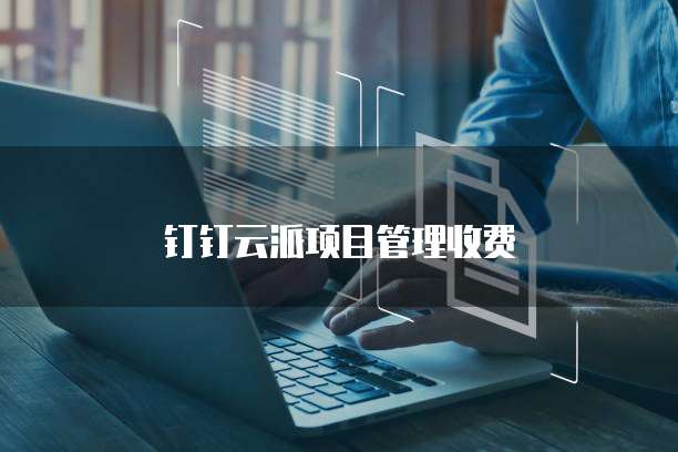 钉钉云派项目管理收费