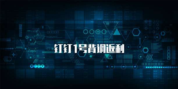 钉钉1号背调返利