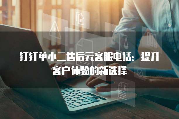 钉钉单小二售后云客服电话：提升客户体验的新选择