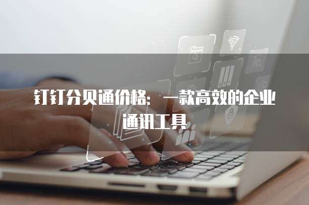 钉钉分贝通价格:一款高效的企业通讯工具
