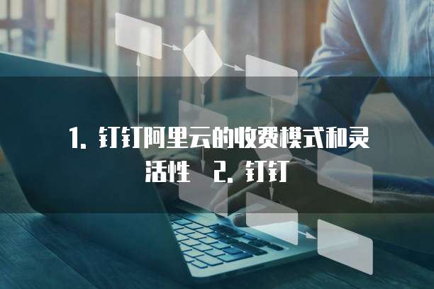 1. 钉钉阿里云的收费模式和灵活性 2. 钉钉