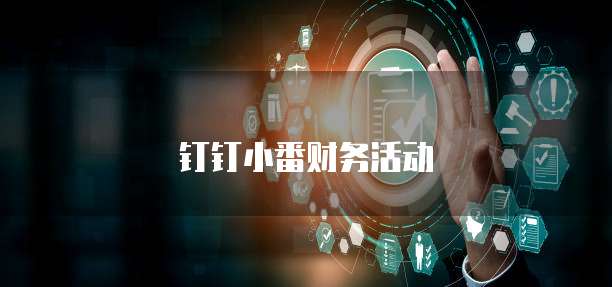钉钉小番财务活动