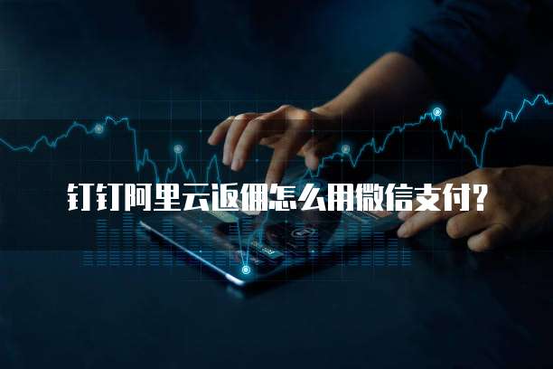 钉钉阿里云返佣怎么用微信支付?