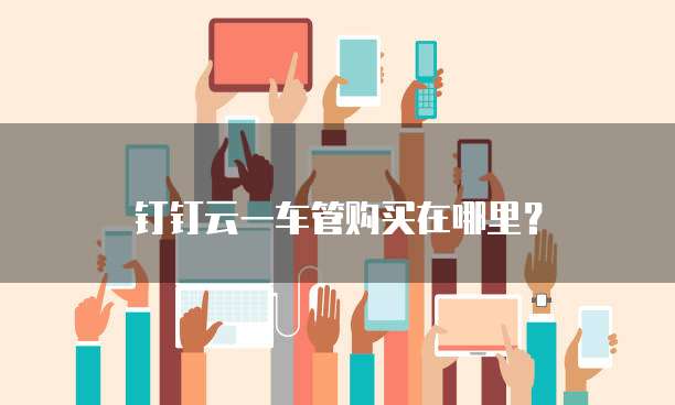 钉钉云一车管购买在哪里?