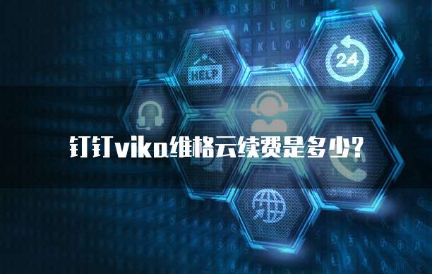 钉钉vika维格云续费是多少?