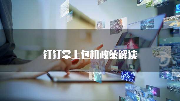 钉钉掌上包机政策解读