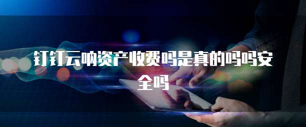 钉钉云呐资产收费吗是真的吗吗安全吗