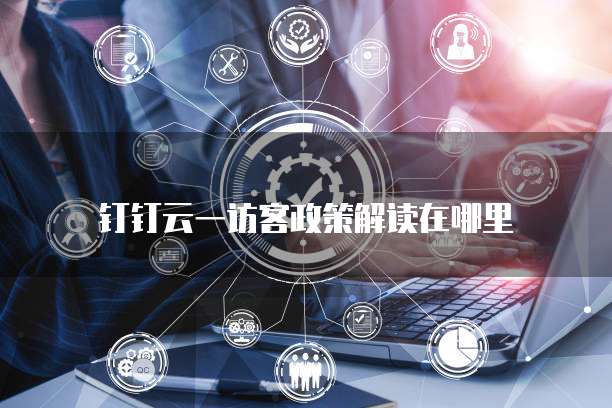 钉钉云一访客政策解读在哪里