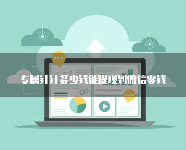 专属钉钉多少钱能提现到微信零钱