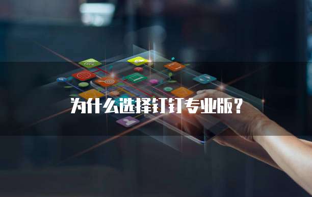 为什么选择钉钉专业版?