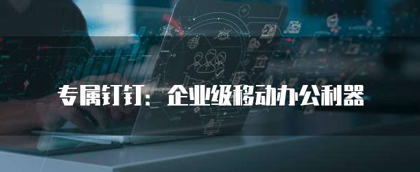 专属钉钉:企业级移动办公利器