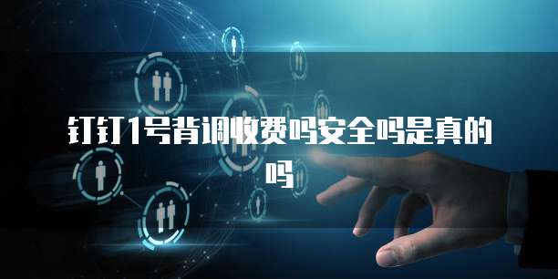 钉钉1号背调收费吗安全吗是真的吗