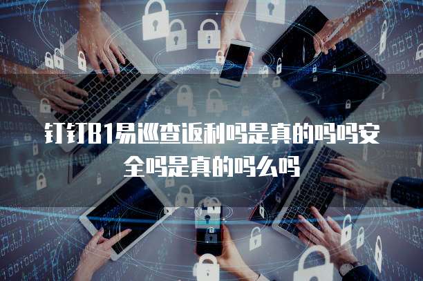 钉钉B1易巡查返利吗是真的吗吗安全吗是真的吗么吗