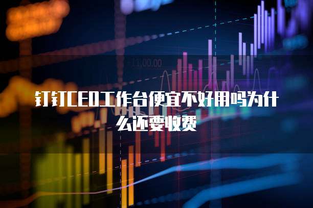 钉钉CEO工作台便宜不好用吗为什么还要收费