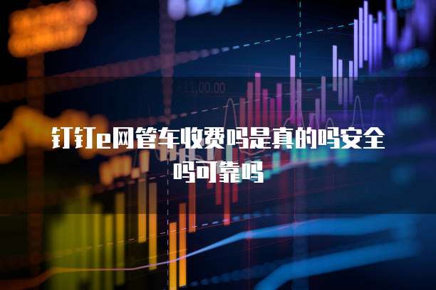钉钉e网管车收费吗是真的吗安全吗可靠吗