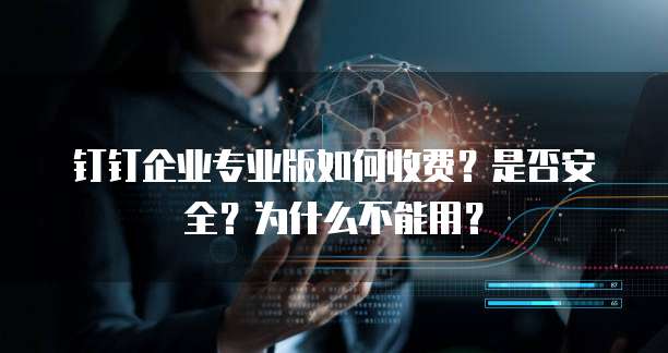 钉钉企业专业版如何收费?是否安全?为什么不能用?