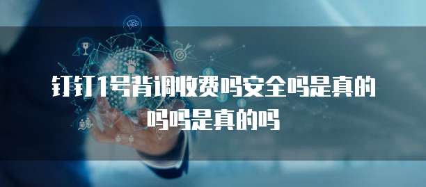 钉钉1号背调收费吗安全吗是真的吗吗是真的吗