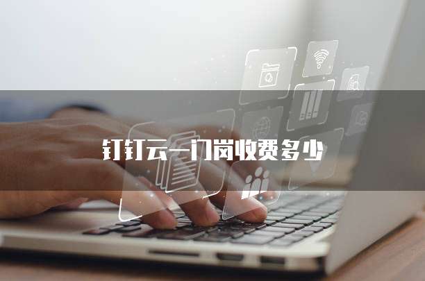 钉钉云一门岗收费多少