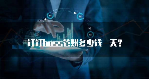 钉钉boss管账多少钱一天?