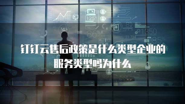 钉钉云售后政策是什么类型企业的服务类型吗为什么
