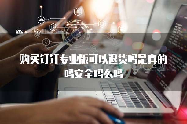 购买钉钉专业版可以退货吗是真的吗安全吗么吗