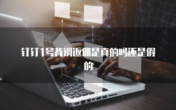 钉钉1号背调返佣是真的吗还是假的