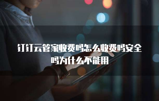 钉钉云管家收费吗怎么收费吗安全吗为什么不能用
