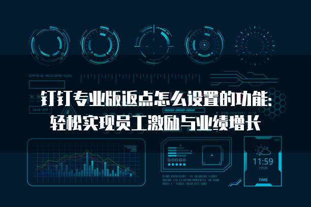 钉钉专业版返点怎么设置的功能:轻松实现员工激励与业绩增长