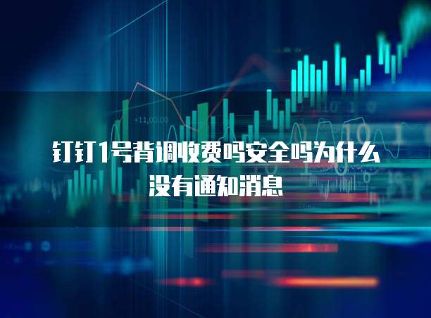 钉钉1号背调收费吗安全吗为什么没有通知消息
