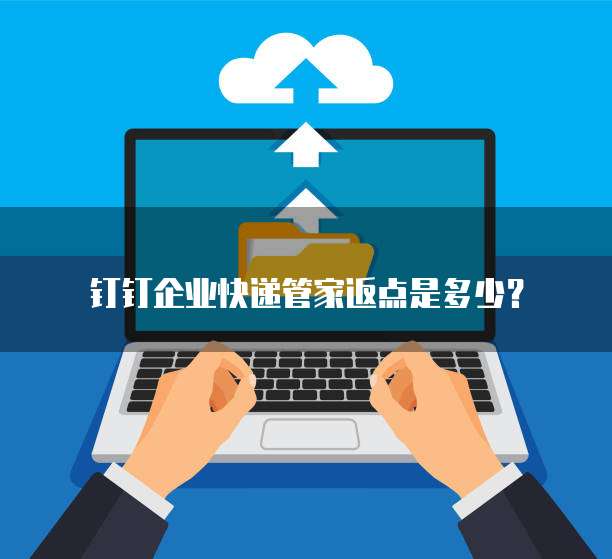 钉钉企业快递管家返点是多少?