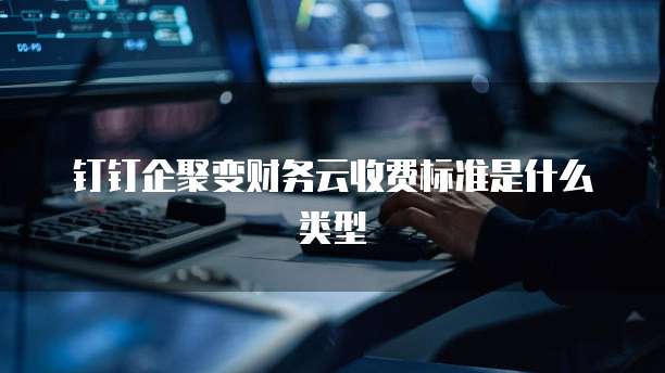 钉钉企聚变财务云收费标准是什么类型
